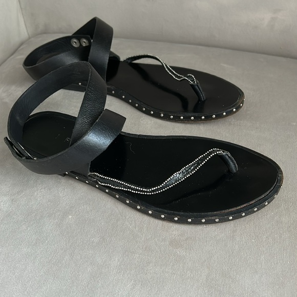 IRO Leather Studded Sandals - Picture 3 of 11